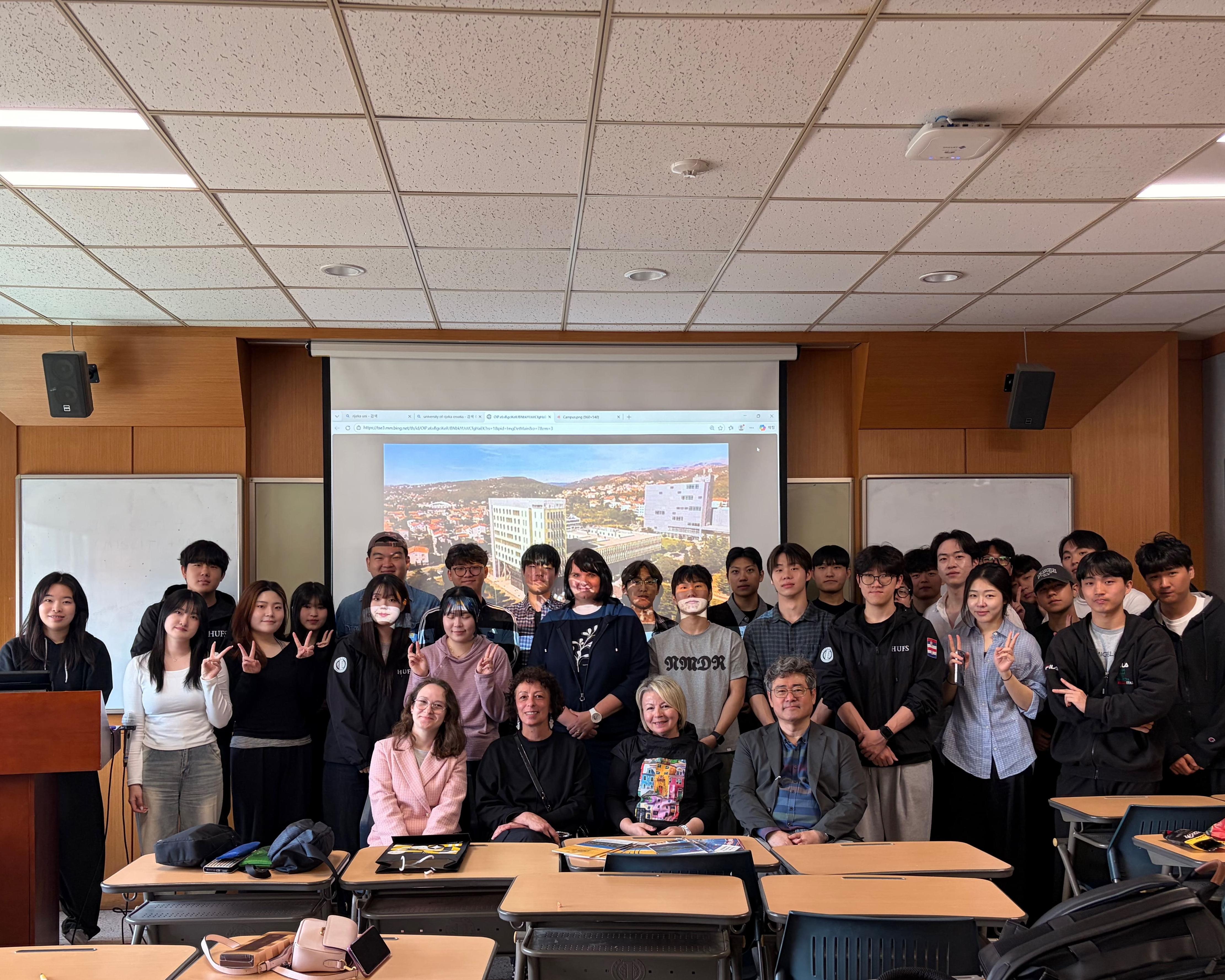 2026.04.14. 크로아티아 리예까대학교 인문사회과학대학 학장 비서, 학과 비서 학과 방문 대표이미지
